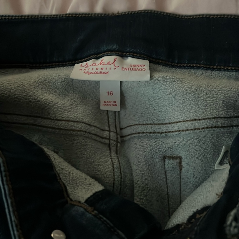 Target jeans, maternity but I bought them because great fit.